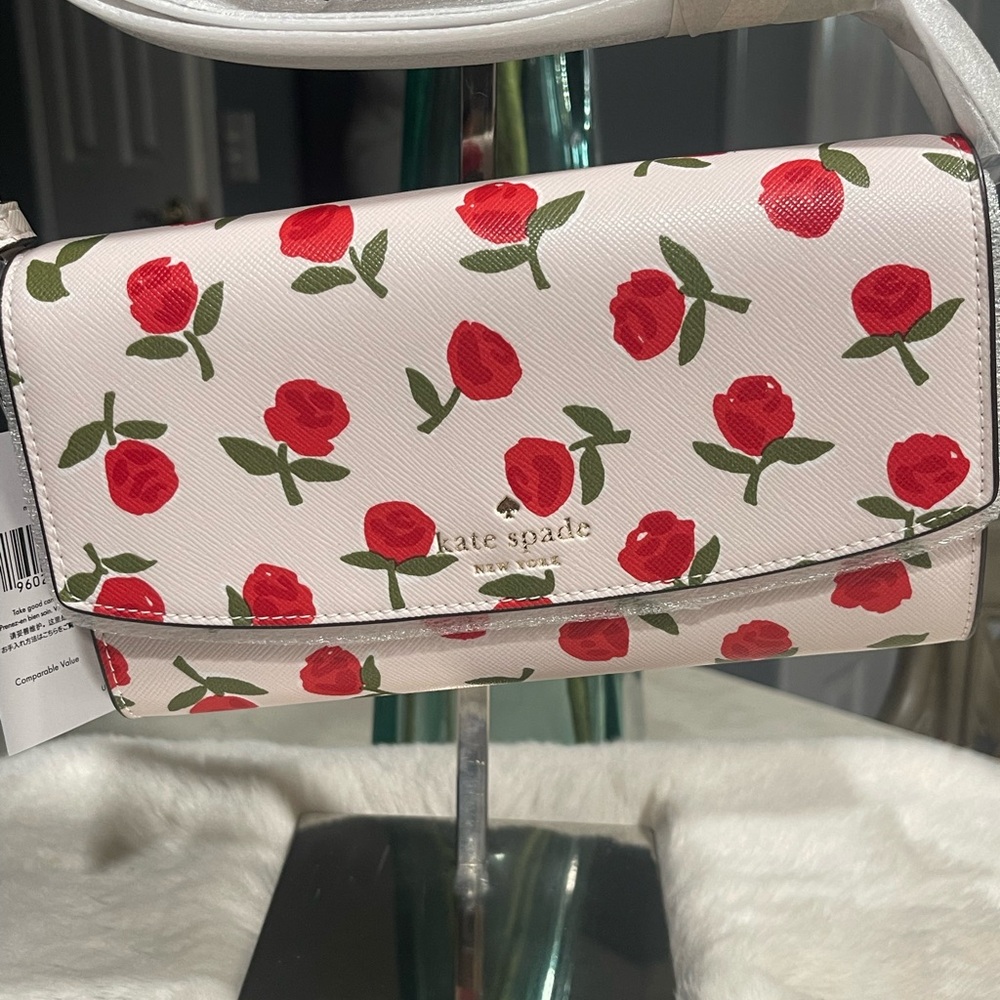 Kate Spade Flap Floral Crossbody